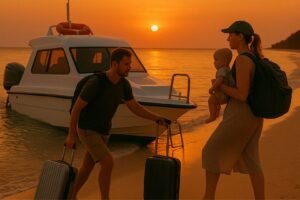 Private Speedboat for Families from Gili Islands to Teluk Nare, Lombok