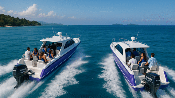 Private Speed Boat from Gili Trawangan to Senggigi & Private Hotel Transfer Lombok – Fast, Private & Hassle-Free