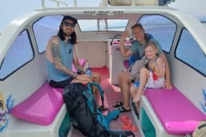Thomas Monschau’s Family Journey: A Perfect Morning with Private Lombok Speed Boat Transfer