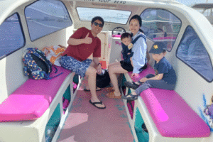 Island Adventure for a Young Family: Private Boat from Lombok to Gili Trawangan