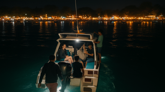 Rebecca & Tom’s Night Voyage: Private Speedboat from Lombok to Gili Air with LombokBoat.com