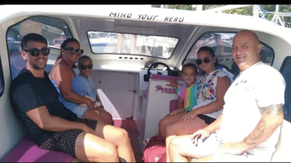Italian Duo’s Smooth Private Speedboat Ride: Bangsal to Gili Meno with 3 Bags and a Morning Adventure