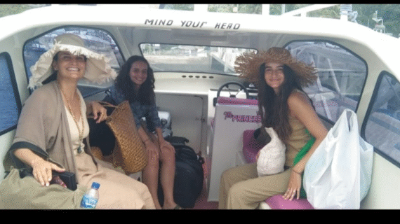 Brazilian Family Adventure: Effortless Private Car & Speedboat Transfer from The Lombok Lodge to Gili Meno with Five Cabin Bags