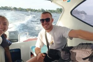 Sunset Speedboat Escape: Our Relaxing Late Afternoon Ride from Gili Air to Teluk Nare and Smooth Transfer to Kuta’s Mama Pizza
