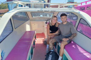 Morning Escape: Dutch Couple’s Smooth Private Speedboat Ride from Gili Trawangan to Teluk Nare at 10:30 AM