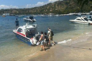 Morning Island Escape: Tessa & Dex’s Private Speedboat Adventure from Teluk Nare to Gili Trawangan