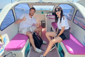 From Lombok’s Teluk Nare to Gili Trawangan: Luca’s Smooth Private Speedboat Ride After a Morning Flight
