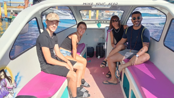 Morning Island Hopping: Viviana’s Family Adventure from Bangsal Harbor to Gili Air with Four Trolleys, One Big Suitcase, and Smiles All Around