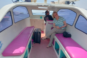 From Lombok Airport to Gili Air: Svetlana’s Effortless Island Arrival with Private Speedboat, WiFi, and a Helping Hand for Her 25kg Suitcase