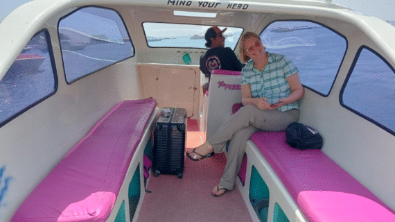 From Lombok Airport to Gili Air: Svetlana’s Effortless Island Arrival with Private Speedboat, WiFi, and a Helping Hand for Her 25kg Suitcase