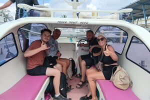 Belgian Friends Set Sail: A Relaxing 2PM Private Speedboat Ride from Bangsal Harbor to Gili Trawangan