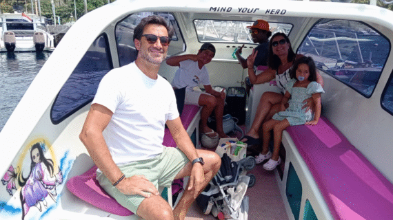 Family Adventure from Teluk Nare to Gili Air: The Domingos’ Private Speedboat Ride at 1pm for a Fun Island Escape
