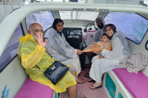 Family Adventure from Teluk Nare to Gili Meno: Smooth Private Speedboat Ride with Babies, Luggage, and Friendly Crew