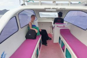 Early Morning Escape: My Private Speedboat Ride from Gili Air to Bangsal Port After a Sick Day in Paradise