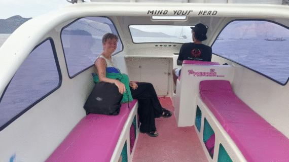 Early Morning Escape: My Private Speedboat Ride from Gili Air to Bangsal Port After a Sick Day in Paradise