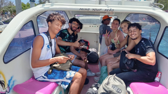 Sunset Cruise Vibes: Our Laid-Back Private Speedboat Ride from Gili Trawangan to Gili Air with Friends