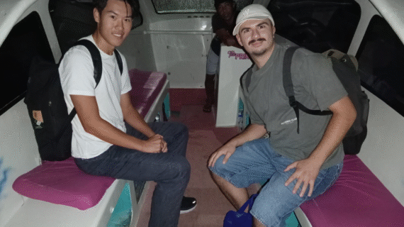 Late-Night Island Hopping: Max & Fabian’s Private Speedboat Adventure from Teluk Nare to Gili Trawangan