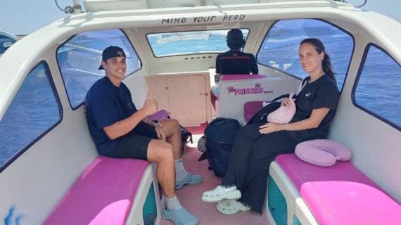 From Lombok Airport to Gili Meno: Carlos & Andrea’s Smooth Ride with Private Car and Speedboat on a Sunny September Morning