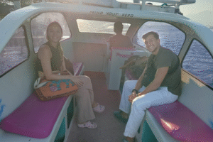 From Sunrise on Gili Air to Lombok Airport: Our Stress-Free Private Speedboat and Car Ride with Just Two Backpacks