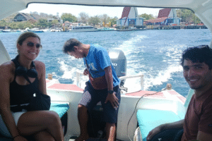 Chill Island Hopping: Nesrin & Mohamed’s Private 1PM Speedboat Ride from Gili Trawangan to Teluk Nare