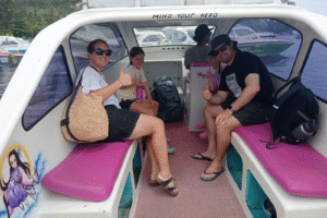 Family Adventure from Merumatta Senggigi to Gili Air: Private Ride, Speedboat Thrills, and Aussie Smiles on a Sunny September Morning