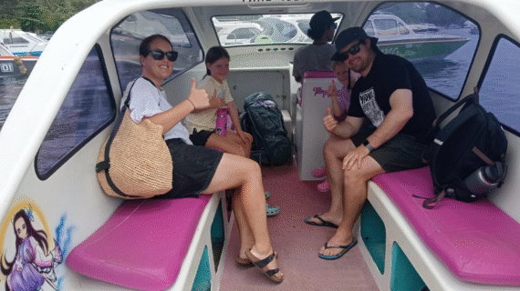 Family Adventure from Merumatta Senggigi to Gili Air: Private Ride, Speedboat Thrills, and Aussie Smiles on a Sunny September Morning