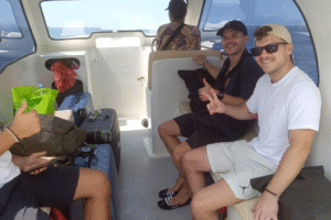 From Lombok to Gili Air: A Smooth 2PM Private Speedboat Ride with Friends, Luggage, and Big Smiles