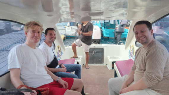 From Lombok Airport to Gili T: How Three Friends from Germany Enjoyed a Smooth Private Car and Speedboat Transfer (with WiFi!)