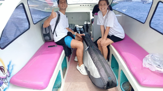 From Lombok Airport to Gili Air: Jacopo & Gaia’s Smooth Morning Ride and Private Speedboat Adventure