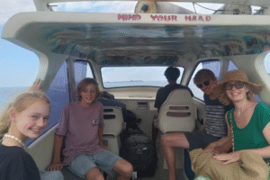 From KFC Lombok Airport to Gili Air: The Pingeot Family’s Smooth Ride, Quick Lunch, and Island Hopping Adventure with WiFi and Smiles