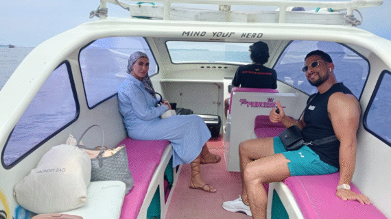 From Teluk Nare to Gili Trawangan: Dutch Duo’s Laid-Back Private Speedboat Ride at 1PM for an Effortless Island Escape