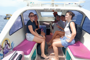 Norwegian Friends’ 2PM Island Escape: Private Speedboat Adventure from Teluk Nare to Gili Trawangan