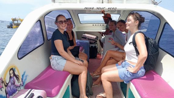 Norwegian Friends’ 2PM Island Escape: Private Speedboat Adventure from Teluk Nare to Gili Trawangan