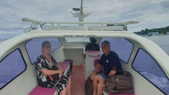 From Teluk Nare to Gili Air: Abby & Creig’s Laid-Back Private Speedboat Ride with Luggage in Tow