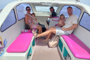 Family Adventure from Teluk Nare to Gili Air: Chantal’s Private Speedboat Ride to Zipp Bar Bungalows on Christmas Eve