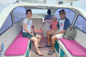 Family Adventure from Sheraton Senggigi to Gili Meno: A Private Car and Speedboat Journey with the Somasekars