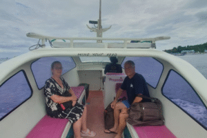 From Teluk Nare to Gili Air: Abby & Creig’s Laid-Back Private Speedboat Ride with Luggage in Tow