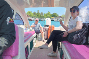 From Lombok Airport to Gili Air: Tom & Siobhan’s Smooth Private Ride with Princess Speedboat After a Flight Delay