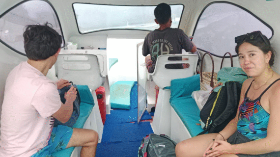 Sunset Voyage: Yaqoob & Ellen’s Private Speedboat Adventure from Gili Air to Teluk Nare