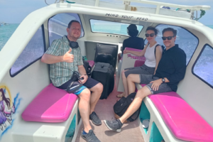 From Kuta to Gili Air: Our Smooth Private Ride, Speedboat Adventure, and Luggage-Friendly Journey with Friends