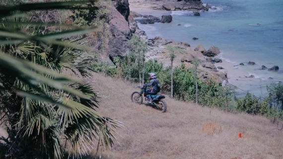 Kuta Lombok Dirt Bike Drone