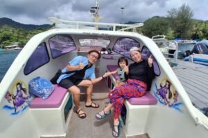 Family Adventure from Teluk Nare to Gili Trawangan: A Relaxing Private Speedboat Ride with Our Little Explorer