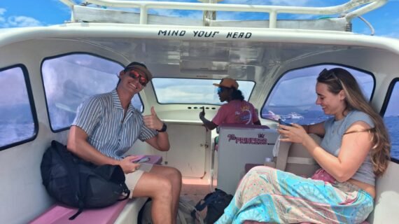 Midday Island Escape: Oscar & Tia’s Private Speedboat Adventure from Gili Trawangan to Teluk Nare