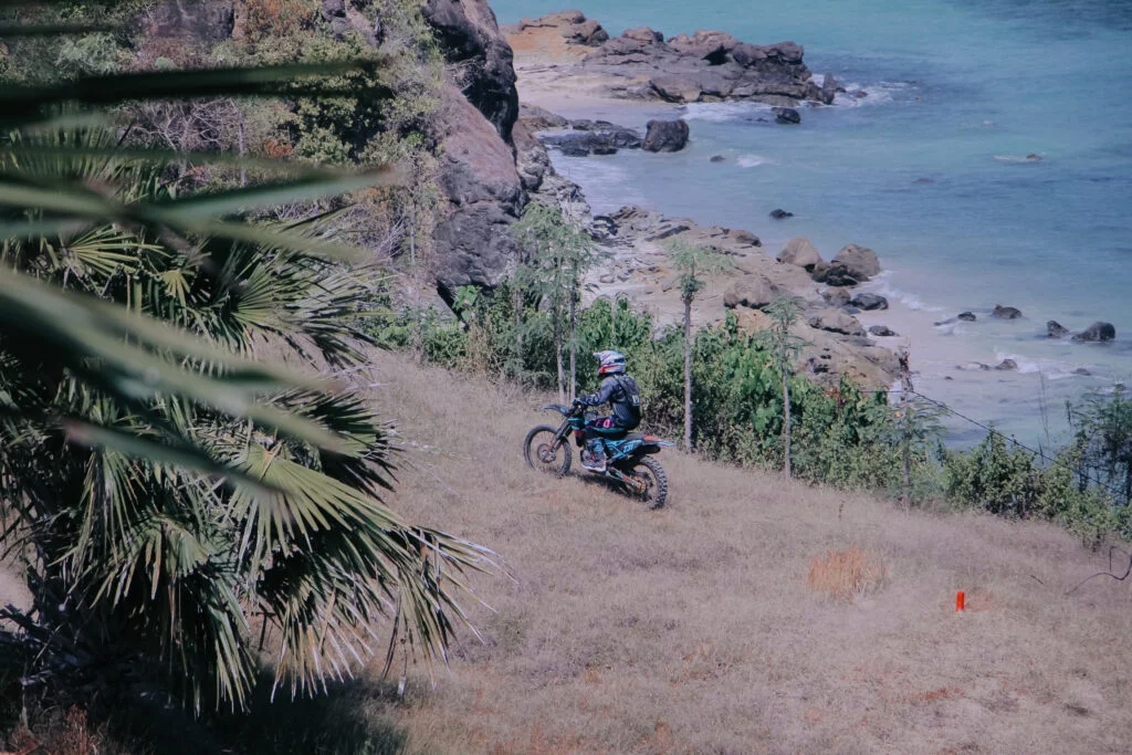 Kuta Lombok Dirt Bike Drone